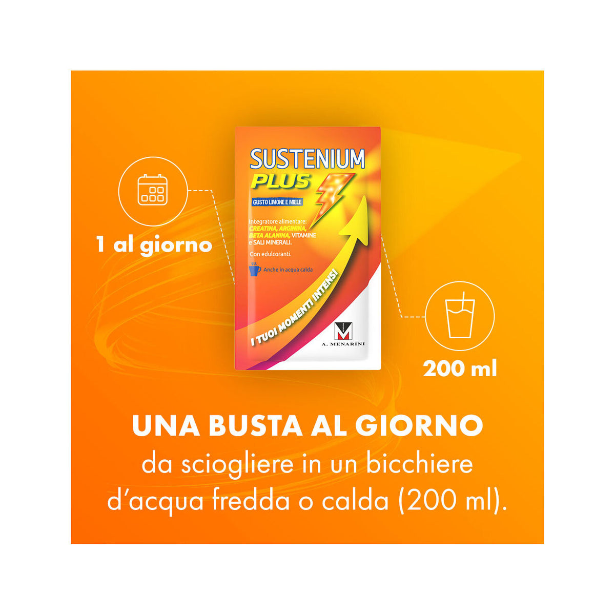 Sustenium Plus Limone Miele 22 Bustine-8