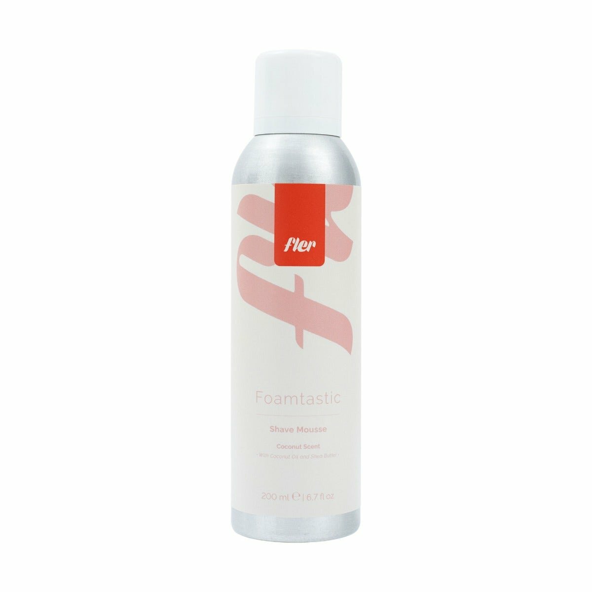 Fler Foamtastic Mousse Depilazione olio di cocco e burro di karité 200ml-1