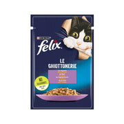 Purina Felix Le Ghiottonerie Gusto Agnello Cibo Umido Gatti Adulti Busta 85g-6