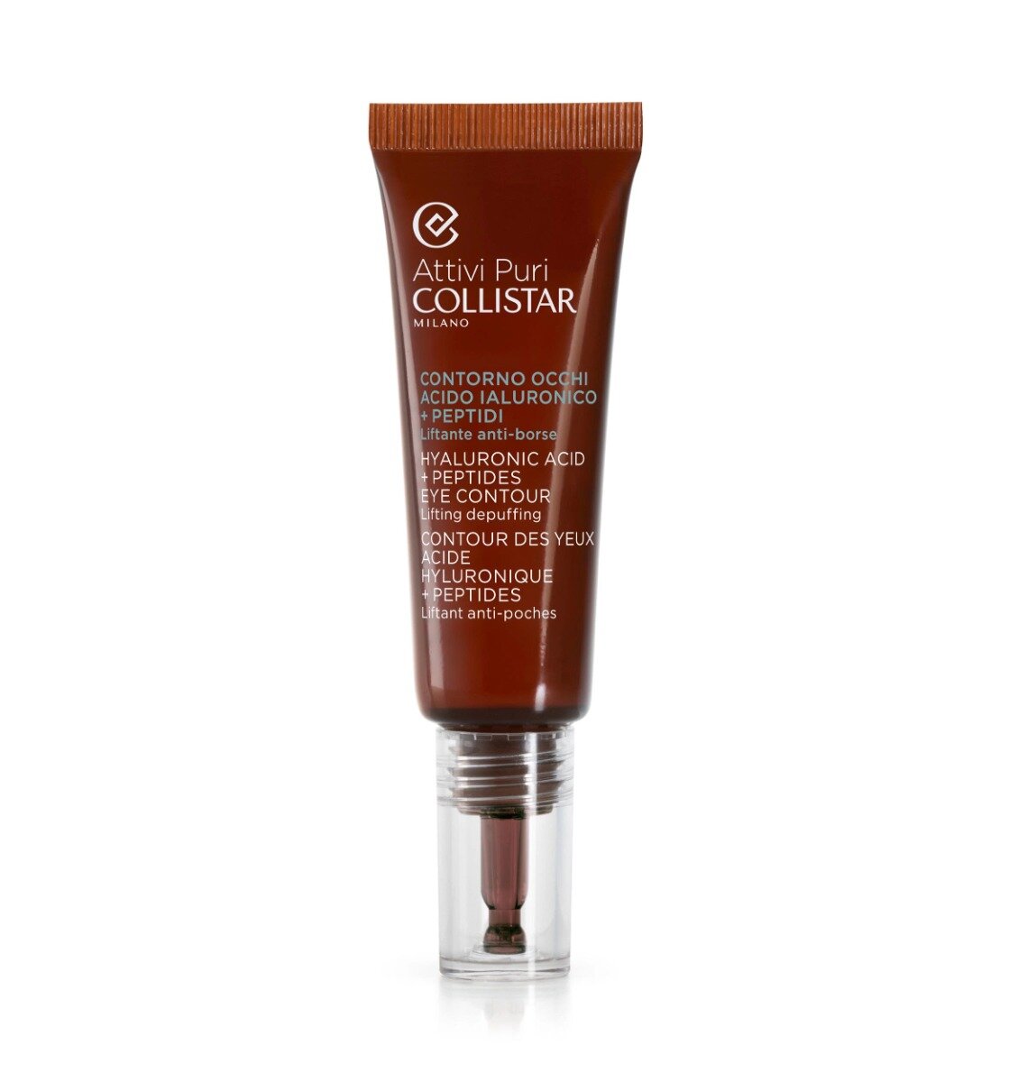 Collistar Attivi Puri Acido Ialuronico + Peptidi contorno occhi liftante anti-borse 15ml-2