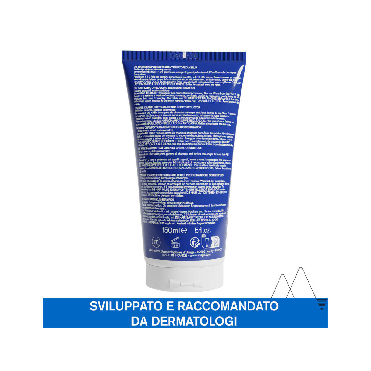 Uriage DS Hair Shampoo Trattamento Cheratoriduttore 150ml-2