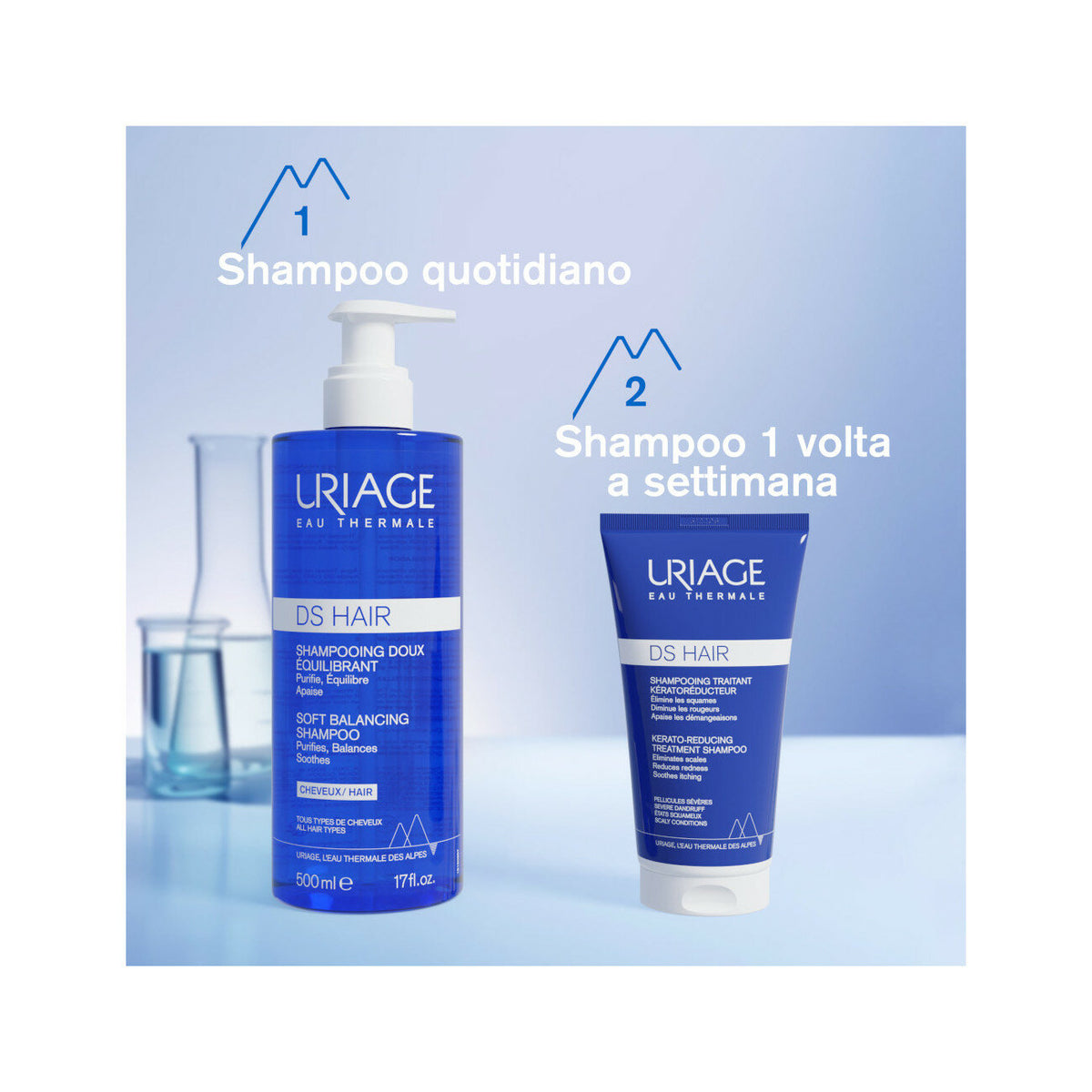Uriage DS Hair Shampoo Trattamento Cheratoriduttore 150ml-13