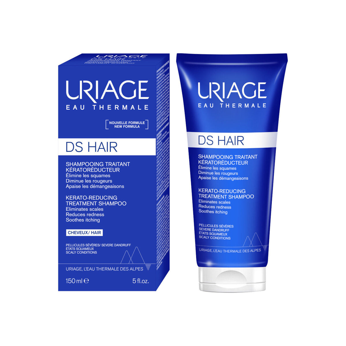 Uriage DS Hair Shampoo Trattamento Cheratoriduttore 150ml-14