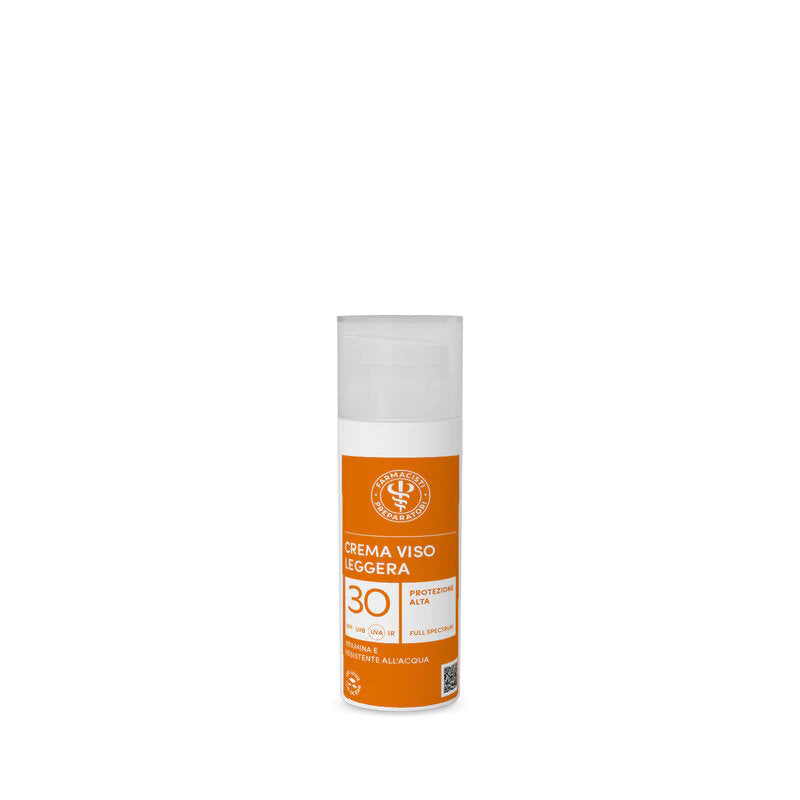 Amicafarmacia Crema Solare Viso SPF30 Texture Leggera 50ml-1
