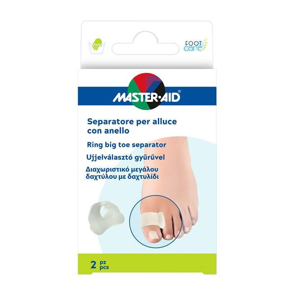 Mater-Aid Footcare Separatore Per Alluce Con Anello Small 2 Pezzi-1