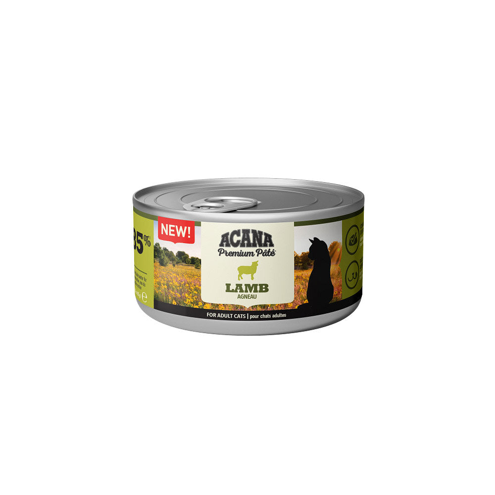 Acana Umido Gatto Premium Paté Con Agnello Lattina 85gr-2