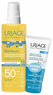 Uriage Bariesun Spray solare bambini SPF50+ 200ml + Crema Lavante 50ml-2