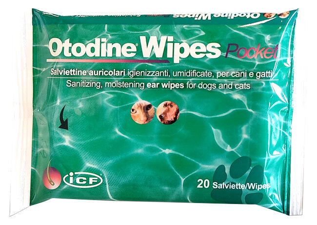 ICF Otodine Wipes Pocket 20 Pezzi-1
