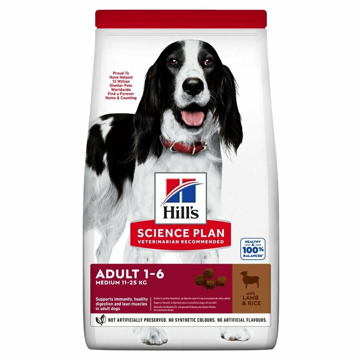 SP CANINE AD MEDIUM LAMB 12KG-1