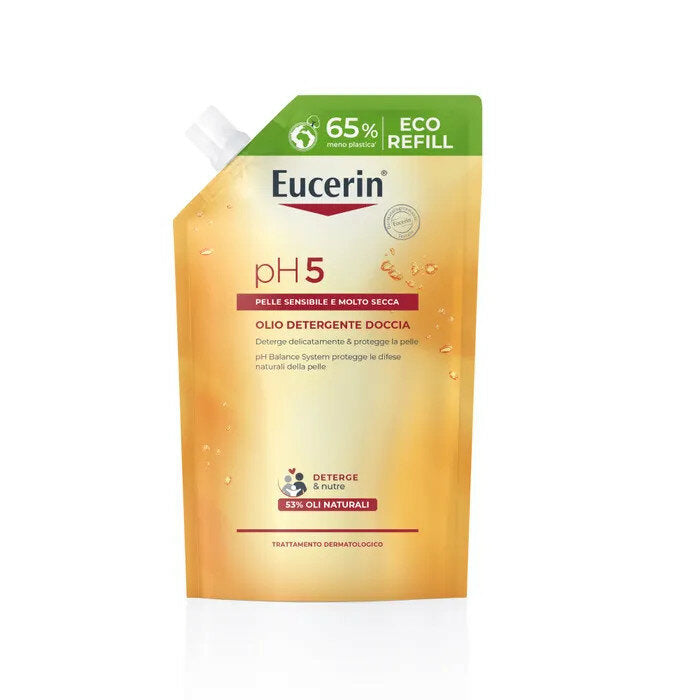 Eucerin pH5 Olio Detergente Doccia Eco Refill 400ml-13