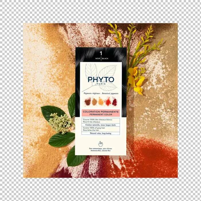 Phyto Phytocolor 1 Nero Colorazione Permanente Per Capelli-5