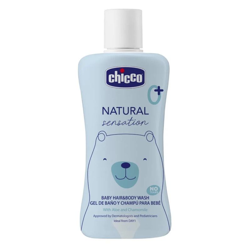 Chicco Natural Sensation Baby 0 mesi+ detergente corpo e capelli 200ml-5