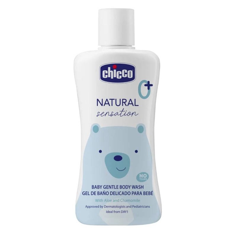 Chicco Natural Sensation Baby 0 mesi+ detergente corpo delicato 200ml-1