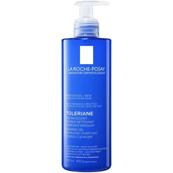 La Roche-Posay Toleriane Gel Moussant Detergente Schiumogeno Doppia Azione 400ml-2