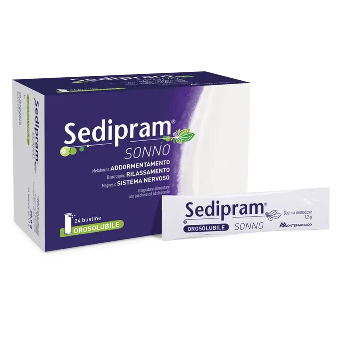 Sedipram Sonno 24 stick orosolubile-2