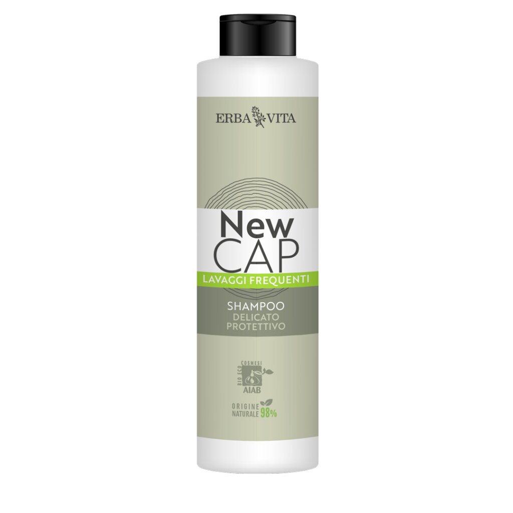 Erba Vita New Cap Shampoo Lavaggi Frequenti 250ml-1