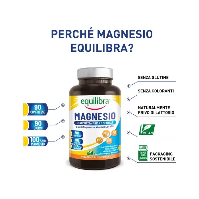 Equilibra Magnesio Integratore 90 Compresse-13