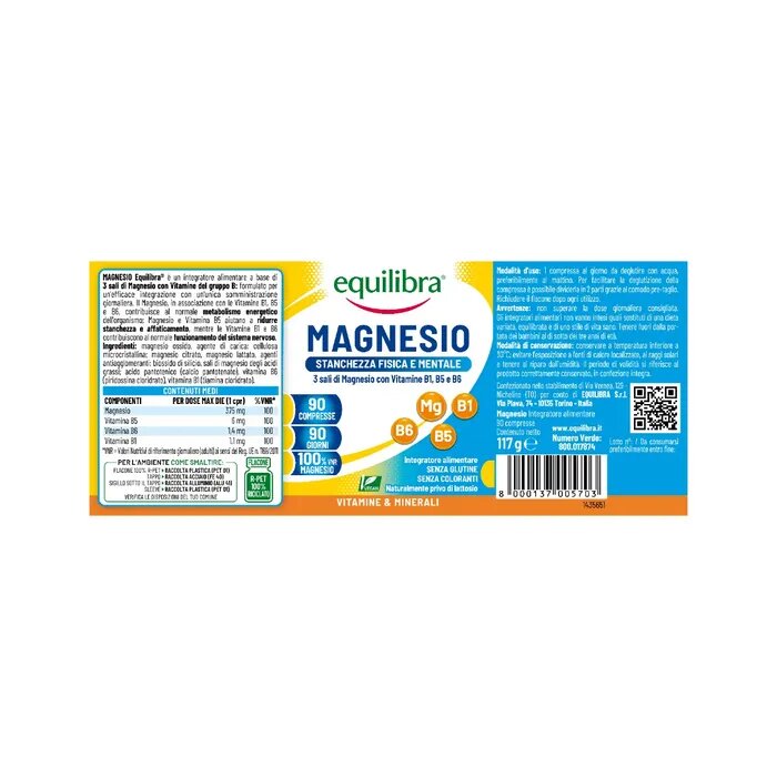 Equilibra Magnesio Integratore 90 Compresse-10