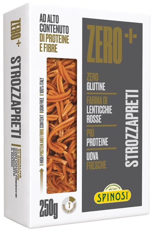 Zero+ Strozzaprezzi Con Farina Di Lenticchie Rosse 250g-1