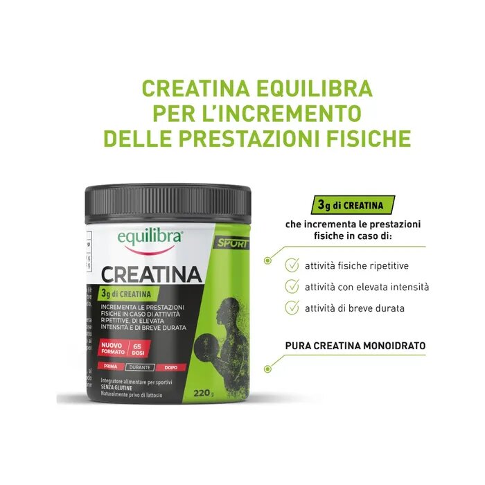 Equilibra Creatina Integratore 220g-8