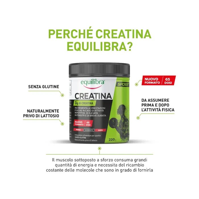 Equilibra Creatina Integratore 220g-9