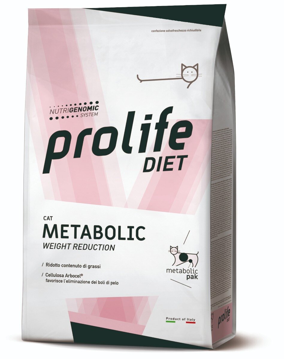Prolife Diet Cat Metabolic Cibo Secco Per Gatti Sacco 1,5 Kg-2