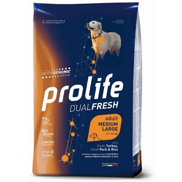 PROLIFE DOG DUAL AD TURK 12KG-1