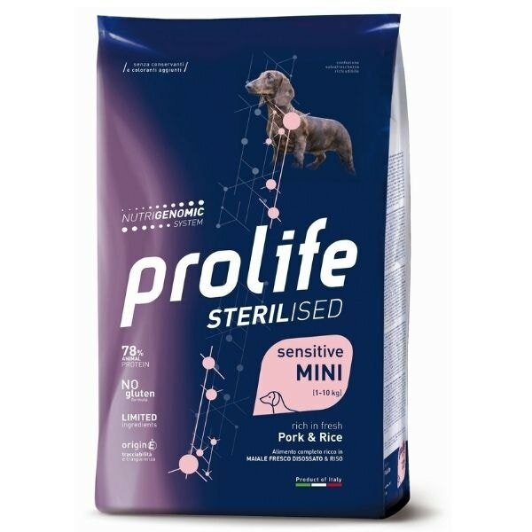 PROLIFE DOG STER PORK&RICE600G-1