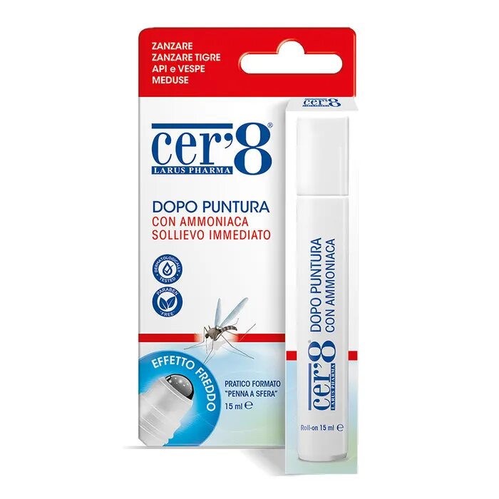Cer'8 Roll-On Dopopuntura Con Ammoniaca Penna 15ml-2
