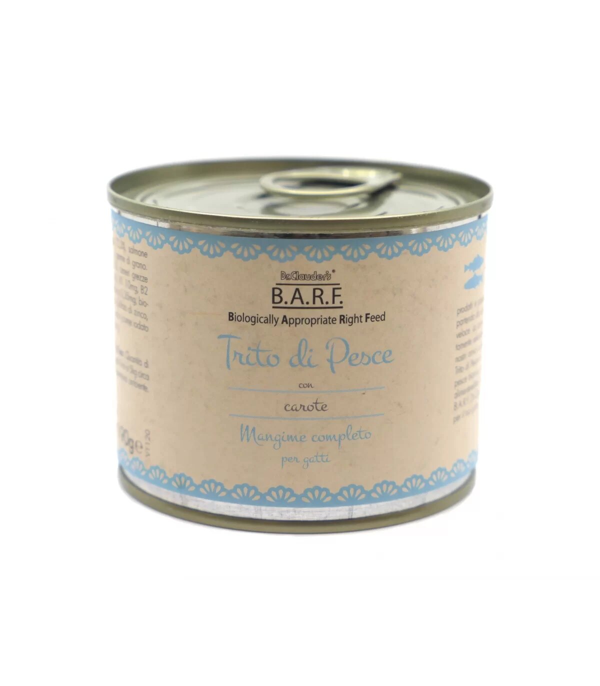 Barf Menu Completo Gatto Trito Di Pesce Con Carote 190g-1