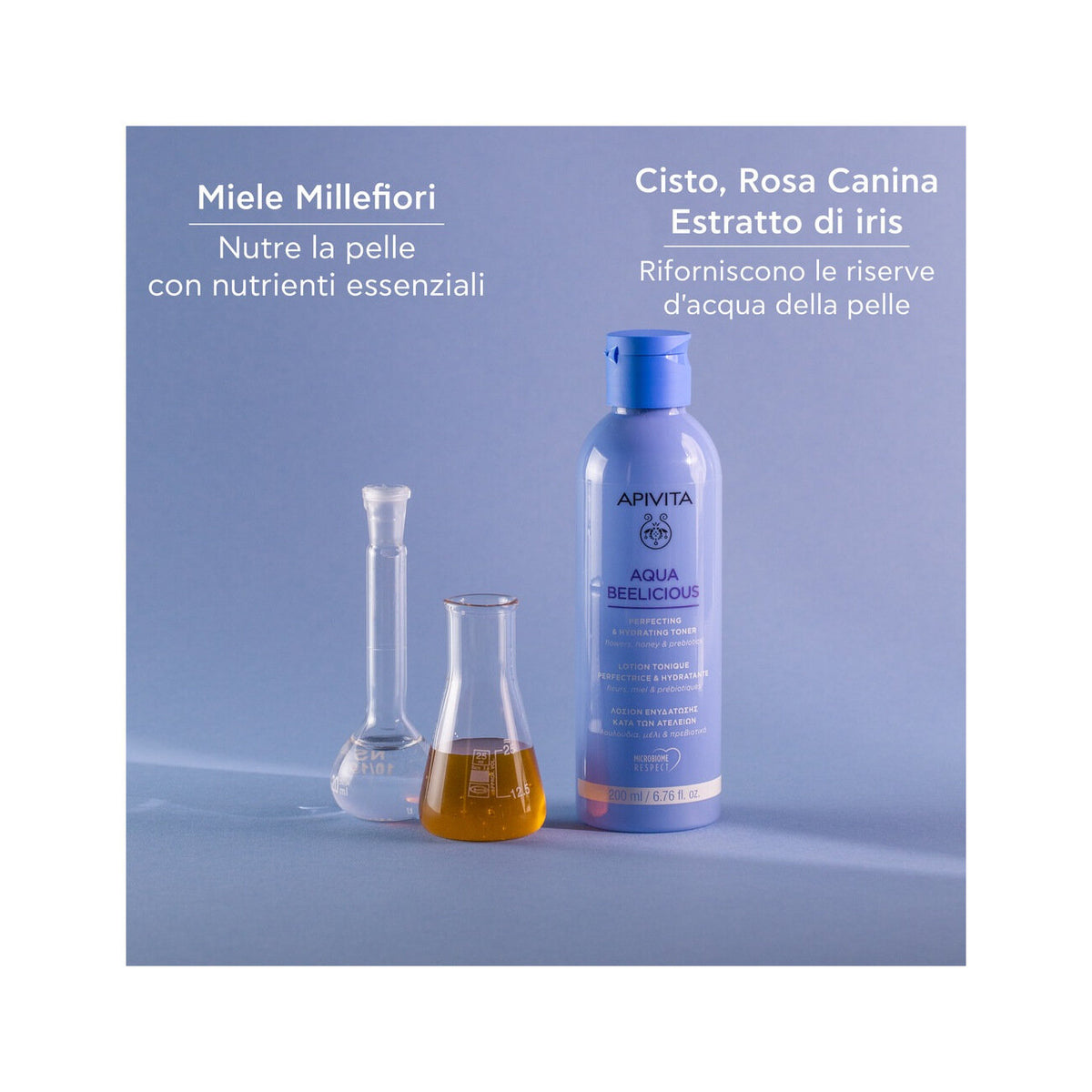 Apivita Aqua Beelicious Tonico Perfezionatore & Idratante 200ml-6