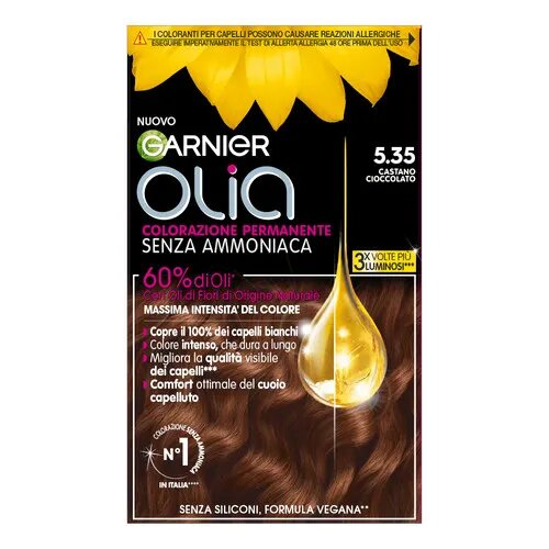 Garnier Olia Colorazione Capelli 5.35 Castano Cioccolato-3