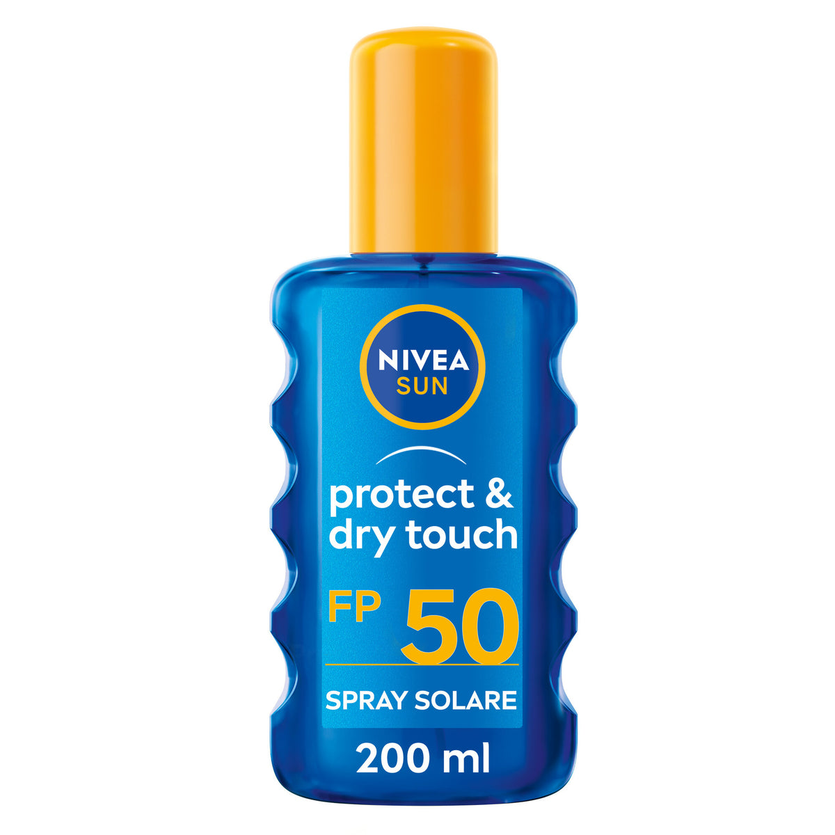 Nivea Sun Spray Solare Protect & Dry Touch Fp50 200ml Crema Solare 50 100% Trasparente Per Sportivi-9
