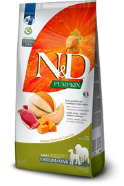 Farmina N&D Pumpkin Cibo Secco Anatra Zucca E Melone Per Cani Adulti Taglia Maxi 12kg-1