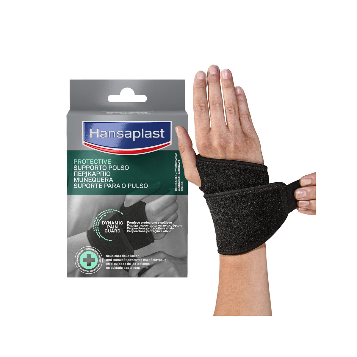 Hansaplast Sport Supporto Polso Polsiera Ortopedica Protezione E Sollievo Dal Dolore-2