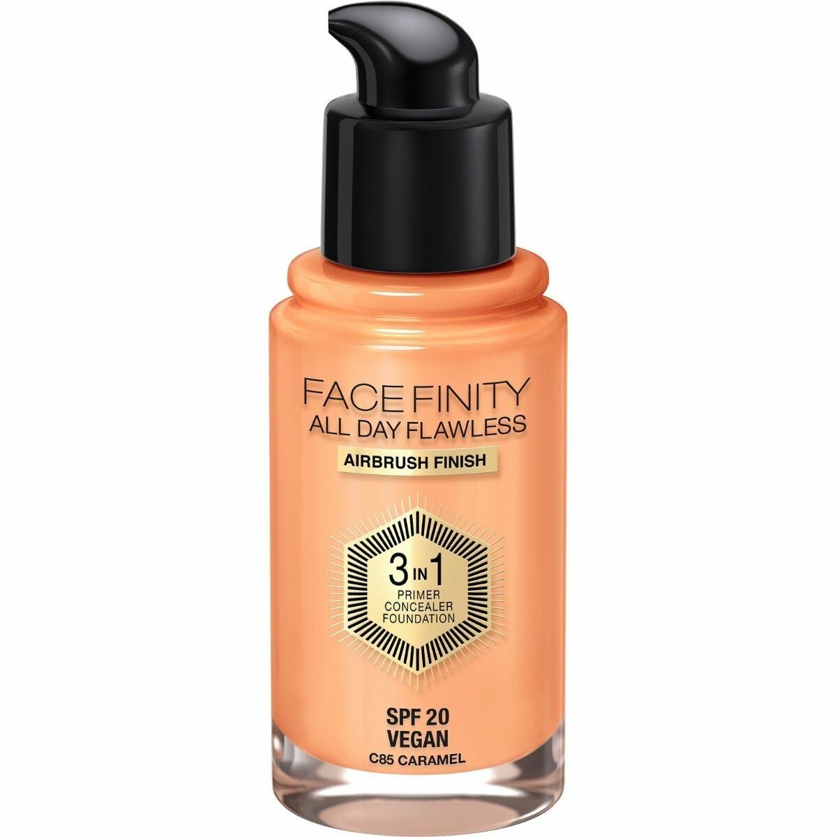Max Factor Fondotinta Facefinity All Day Flawless 3in1 85 Caramel 30ml-2
