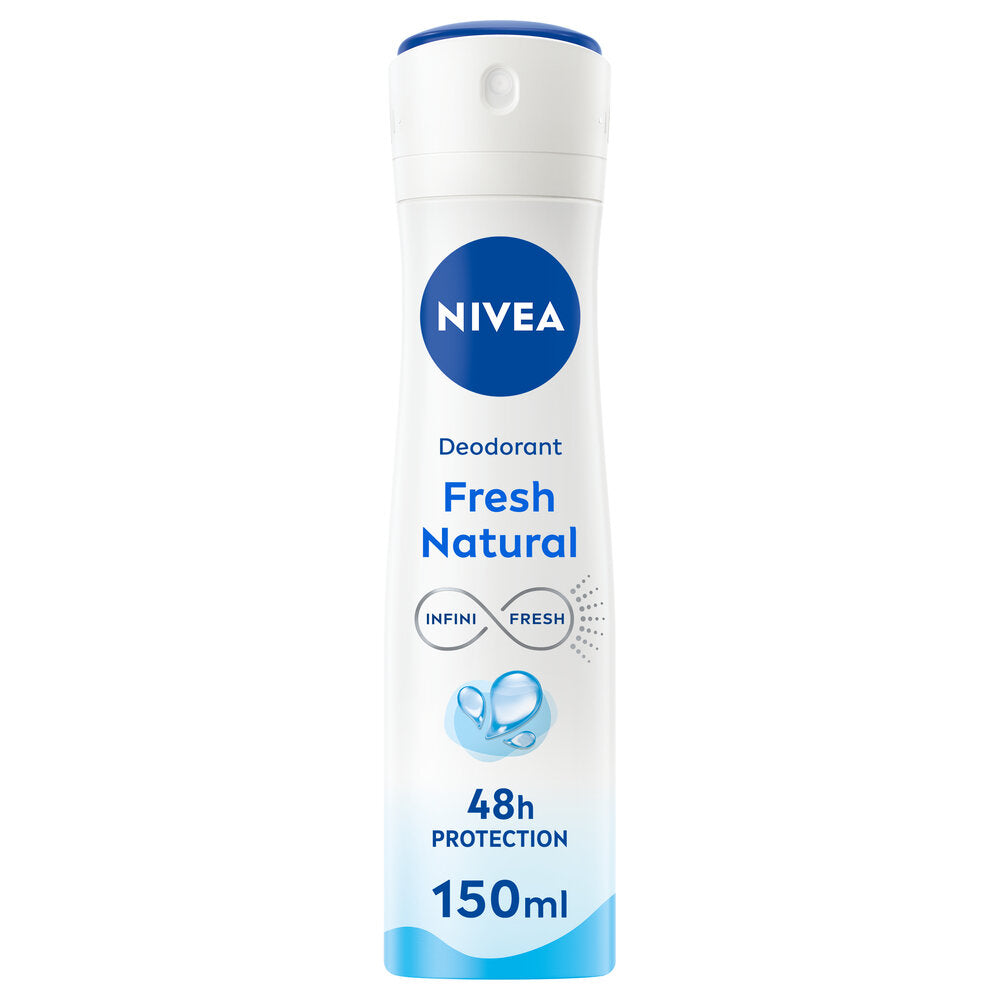 Nivea Fresh Natural Deodorante Spray 150ml Antitraspirante Per Una Protezione 48h-3