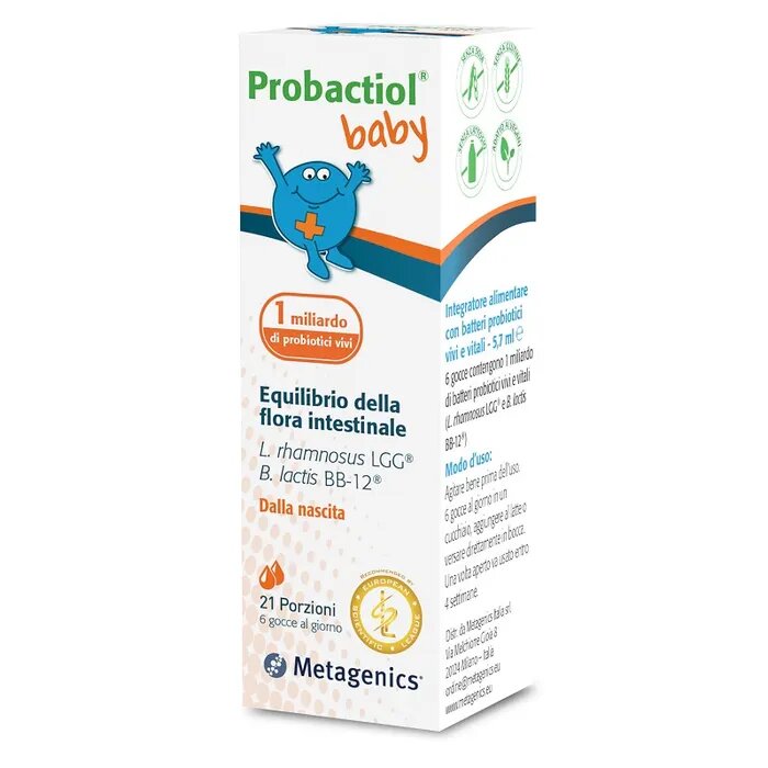 Probactiol Baby Gocce 21 Porzioni 5ml-1