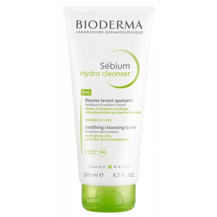 Bioderma Sebium Hydra Cleanser balsamo detergente lenitivo 200ml-2