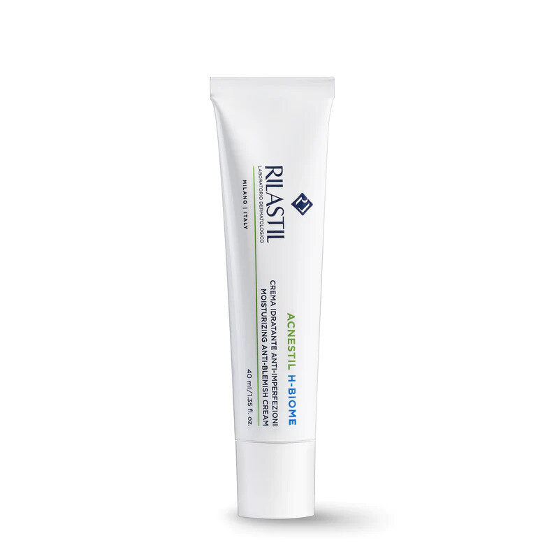 Rilastil Acnestil H-Biome Crema Viso Pelle Sensibile/Tendenza Acneica 40ml-3