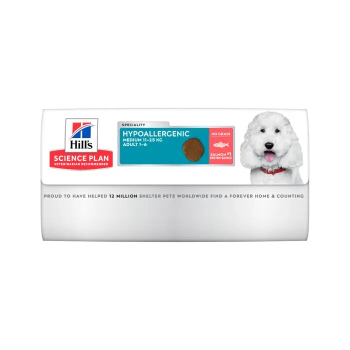 Hill's Science Plan Hypoallergenic Al Salmone Cibo Secco Cani Adulti Taglia Small Sacco 14kg-10