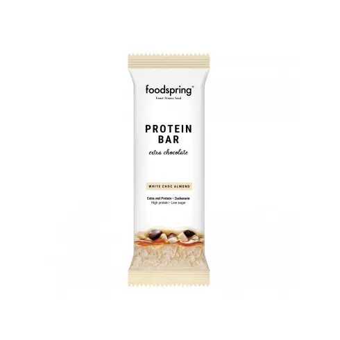 Foodspring Barretta Proteica Extra Cioccolato Bianco E Mandorle 45g-1