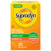 Supradyn Ricarica No Stress Integratore Vitamine e Magnesio contro la Stanchezza da Stress 20 Buste-1