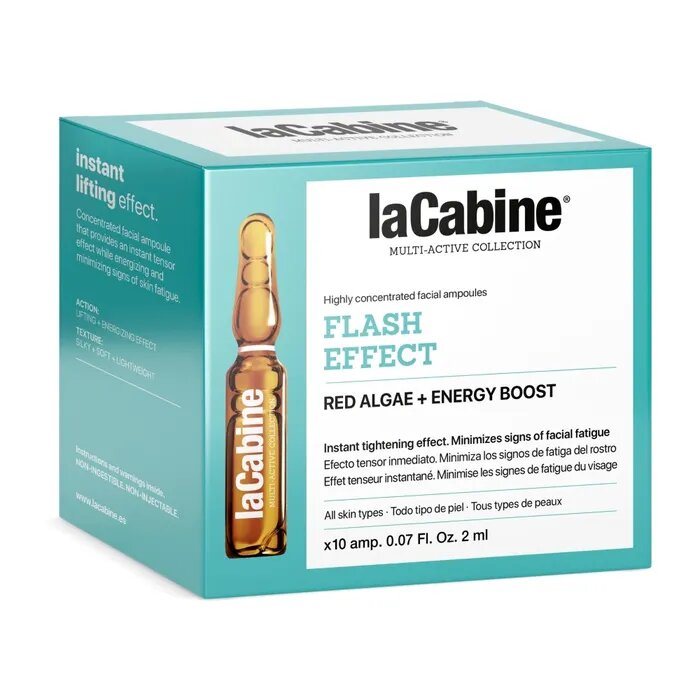 LaCabine Flash Effect Illuminante Viso 10 Fiale-2