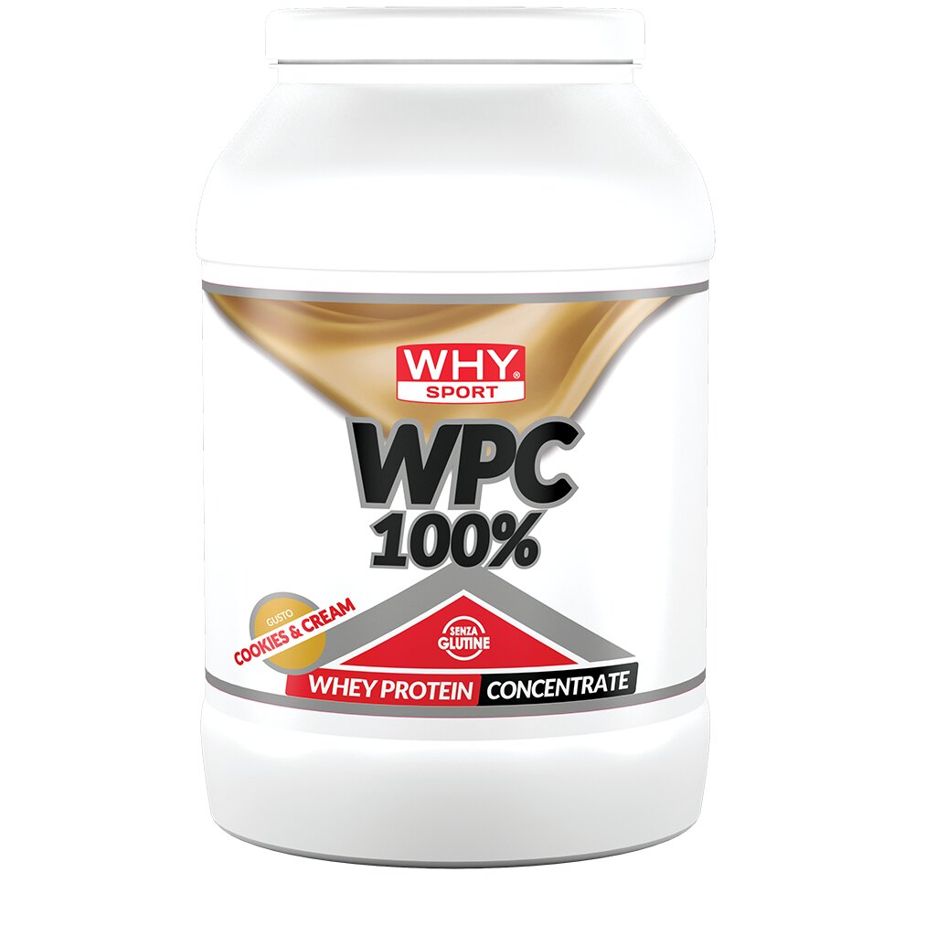 Why Sport WPC 100% Whey Gusto Cookies & Cream 2kg-1