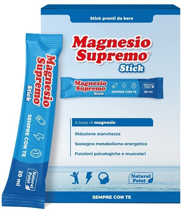 Natural Point Magnesio Supremo 20 Stick Da 20ml-1