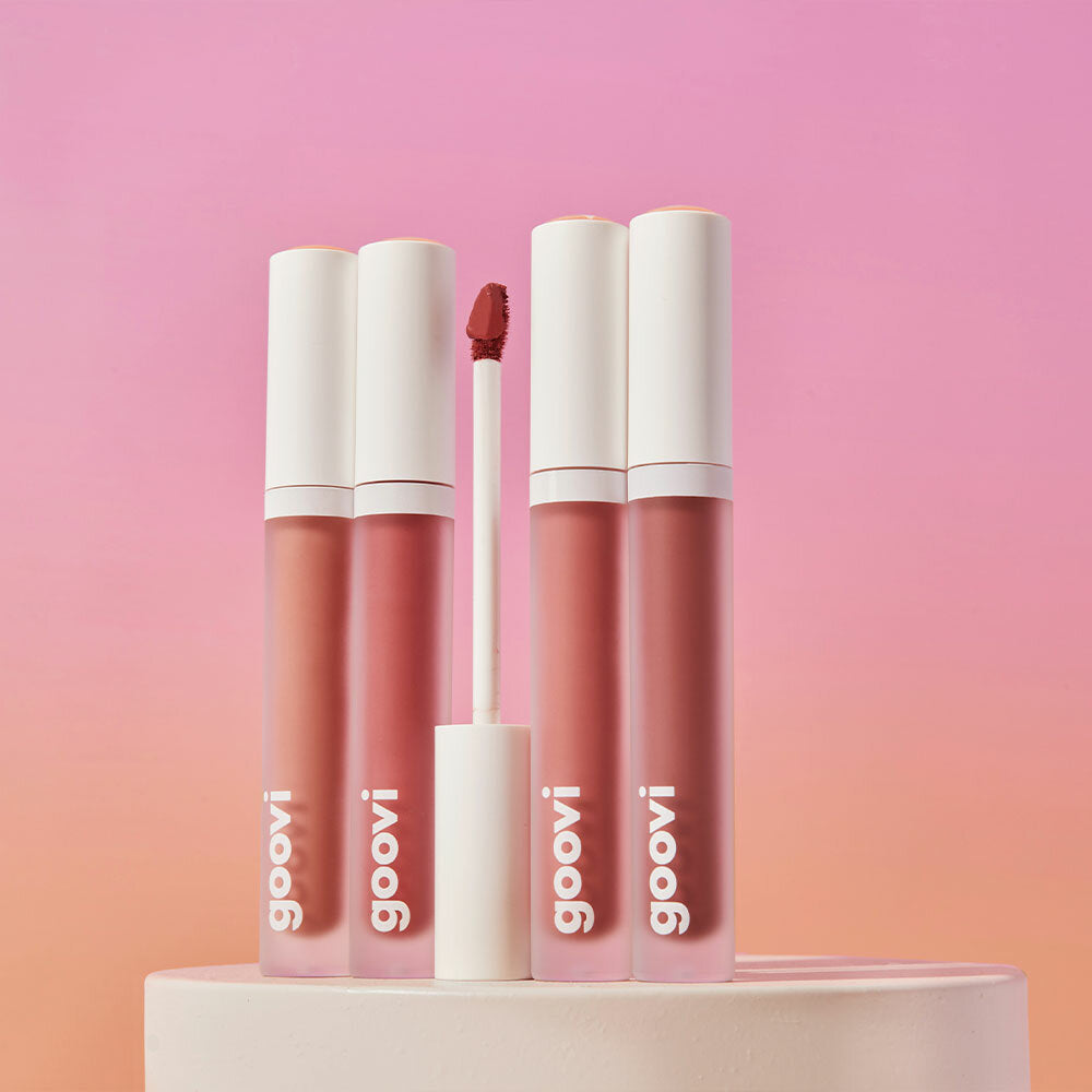 Goovi Rossetto Liquido Matte 02 Posh Cinnamon-3