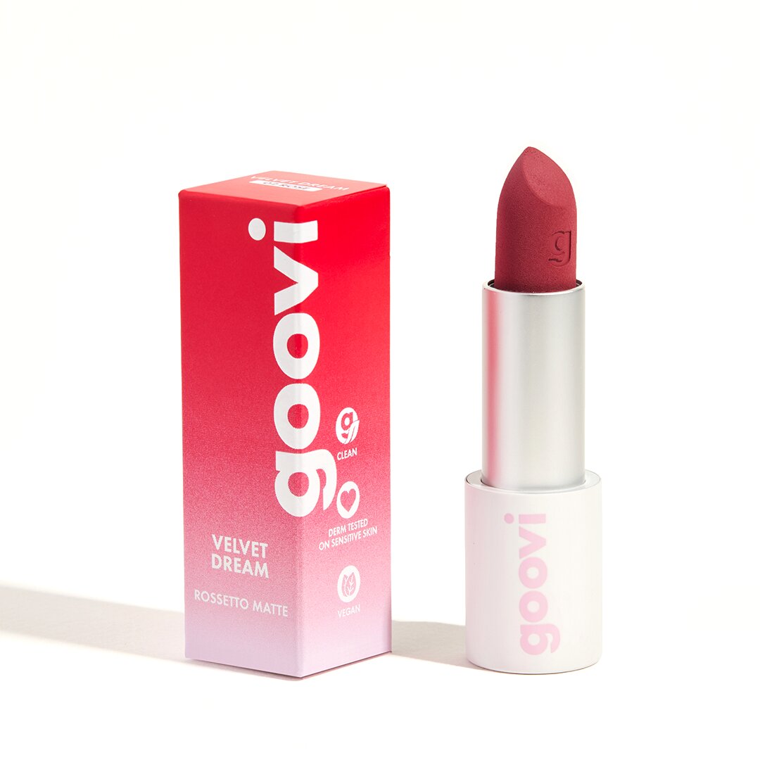Goovi Rossetto Matte 04 Red Berry-1