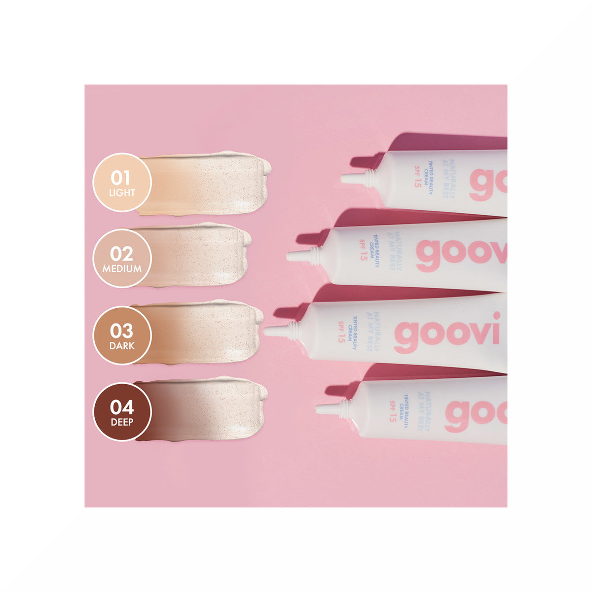 Goovi Tinted Beauty Cream  03 Dark 30ml-3
