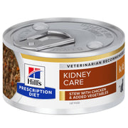 Hill's Prescription Diet k/d Spezzatino Per Gatti Con Pollo e Verdure 82g-1